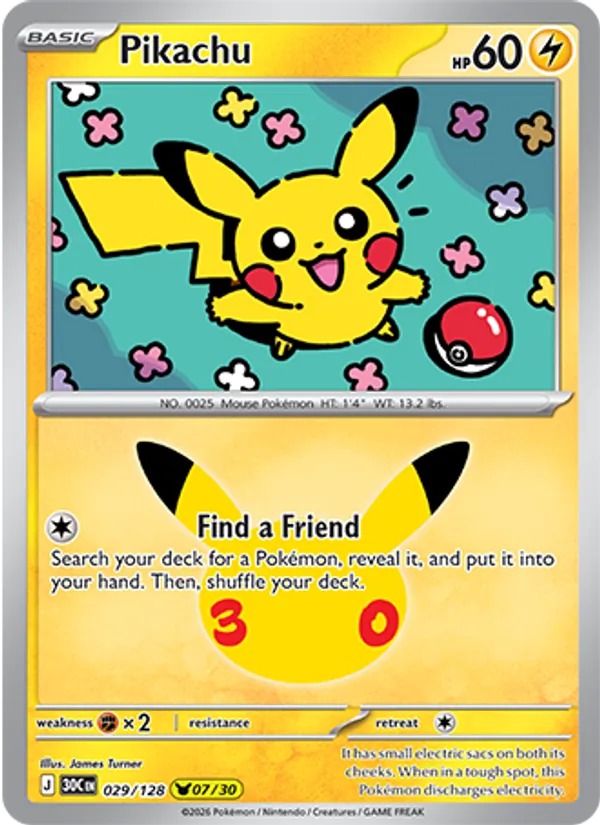 Pikachu, 30th Celebration 029