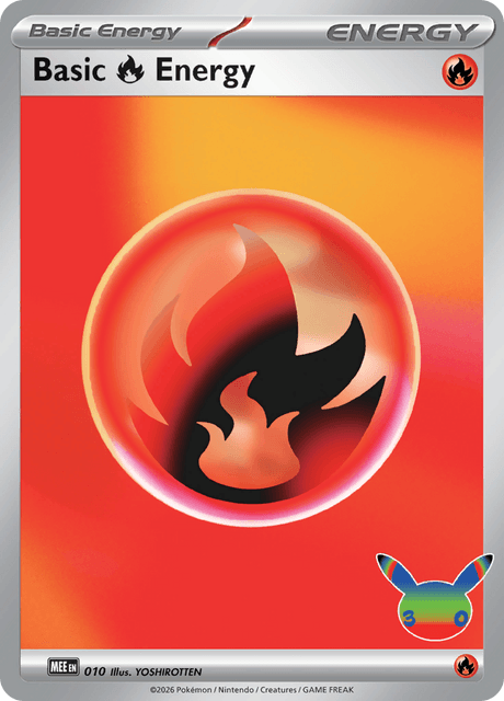 Basic Fire Energy, Mega Evolution Energy 010