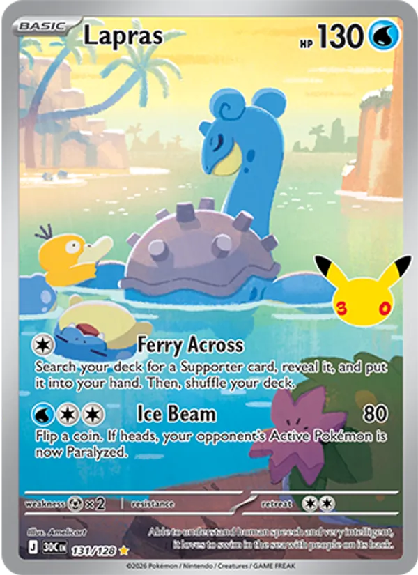 Lapras, 30th Celebration 131