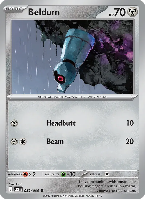 Beldum, Chaos Rising 059