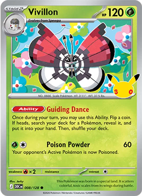 Vivillon, 30th Celebration 008