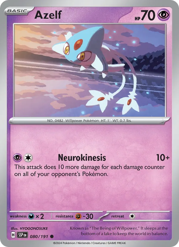 Azelf, Surging Sparks 080