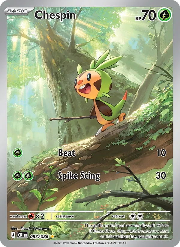 Chespin, Chaos Rising 087