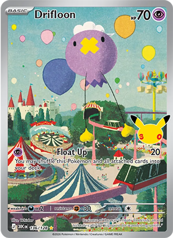 Drifloon, 30th Celebration 136