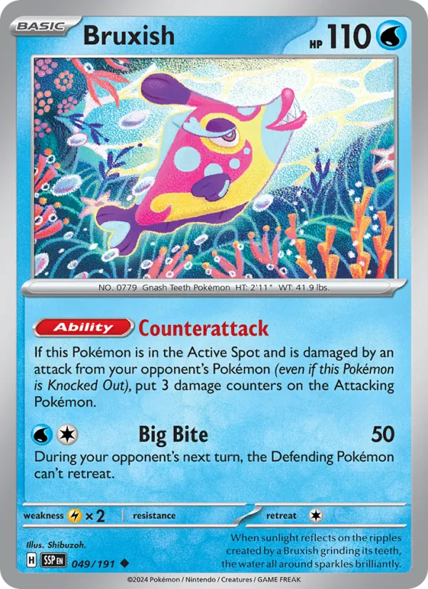 Bruxish, Surging Sparks 049