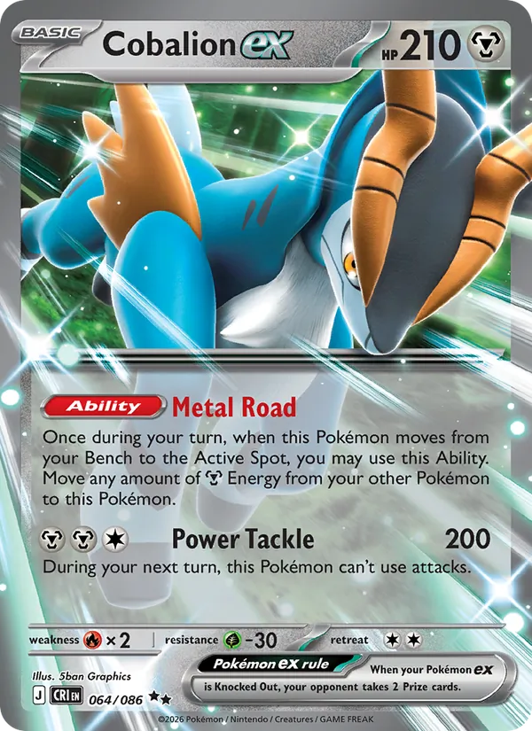 Cobalion ex, Chaos Rising 064