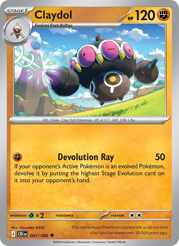 Claydol, Chaos Rising 047