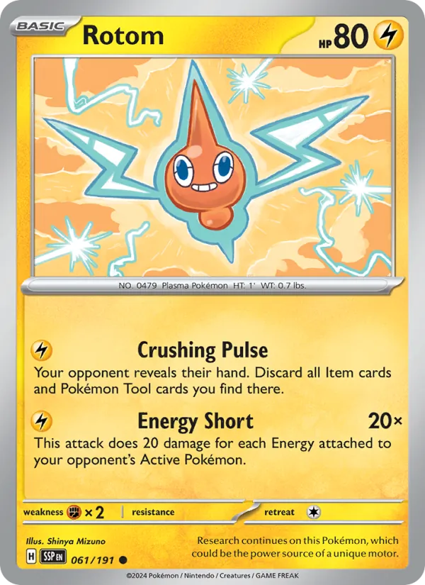 Rotom, Surging Sparks 061