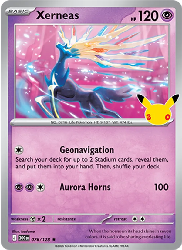 Xerneas, 30th Celebration 076