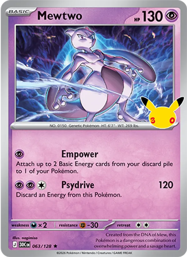 Mewtwo, 30th Celebration 063
