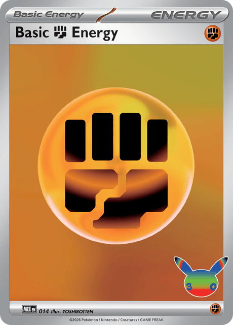 Basic Fighting Energy, Mega Evolution Energy 014