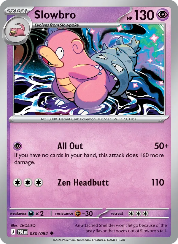 Slowbro, Pitch Black 030