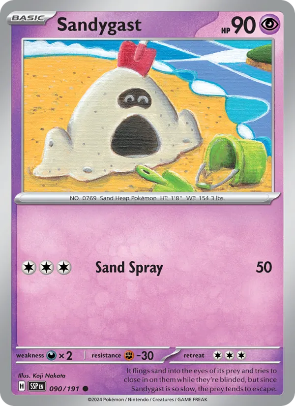 Sandygast, Surging Sparks 090