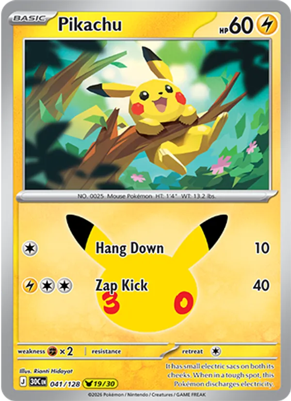 Pikachu, 30th Celebration 041