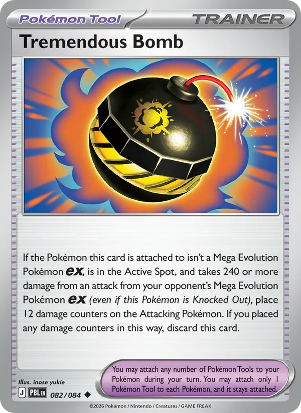 Tremendous Bomb, Pitch Black 082