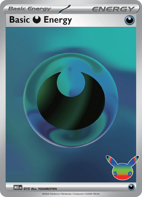 Basic Darkness Energy, Mega Evolution Energy 015