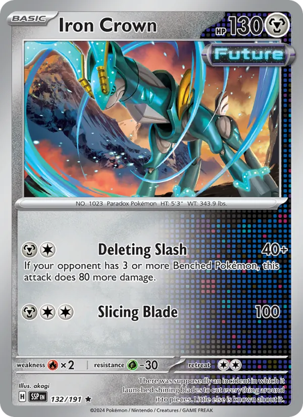 Iron Crown, Surging Sparks 132