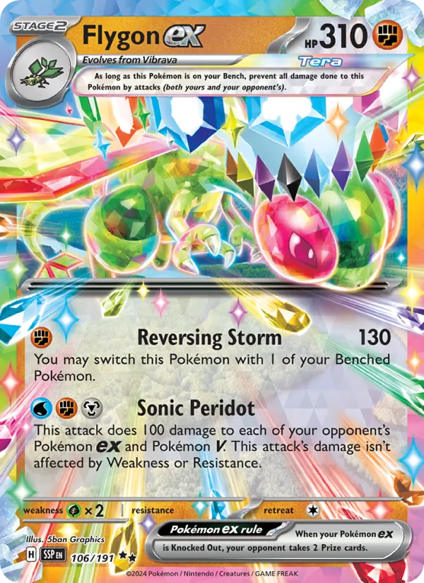 Flygon ex, Surging Sparks 106