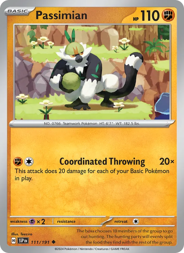 Passimian, Surging Sparks 111