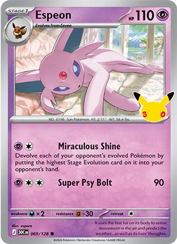 Espeon, 30th Celebration 069