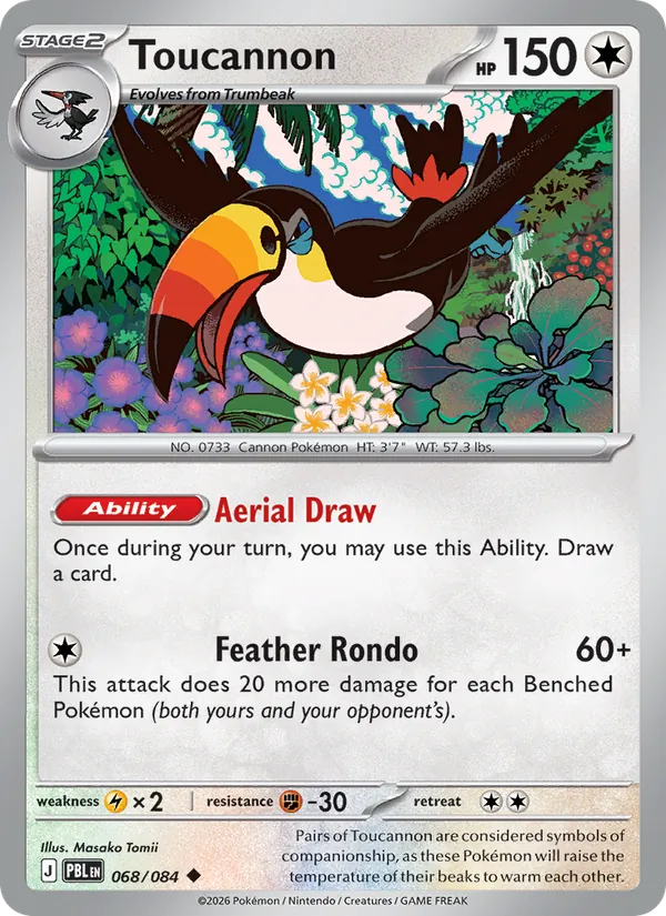 Toucannon, Pitch Black 068