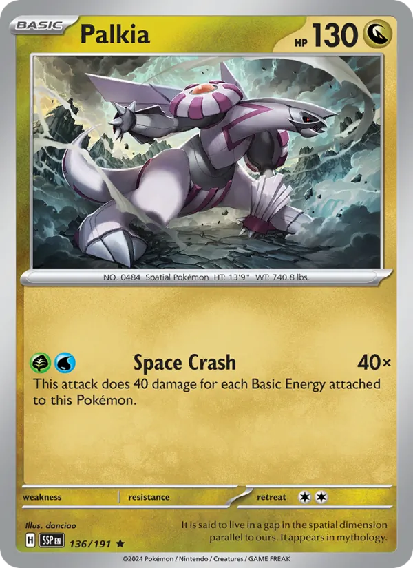 Palkia, Surging Sparks 136